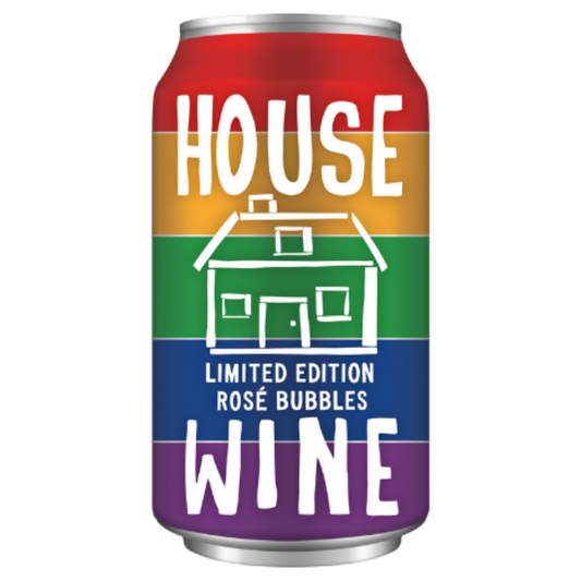 Original House Wine 'House Wine' Rainbow Rose Bubbles, USA
