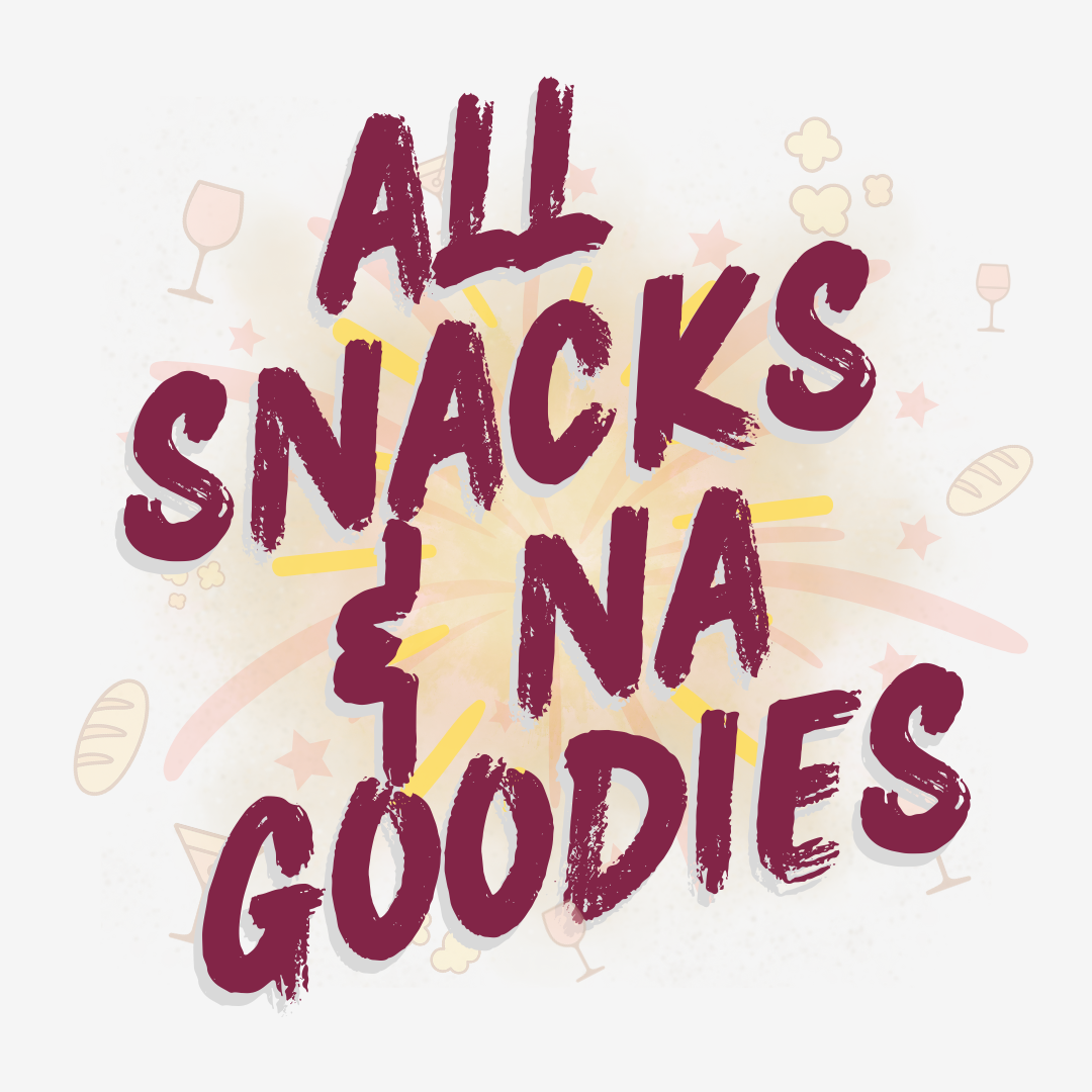 All Snacks, Merch, and NA Goodies