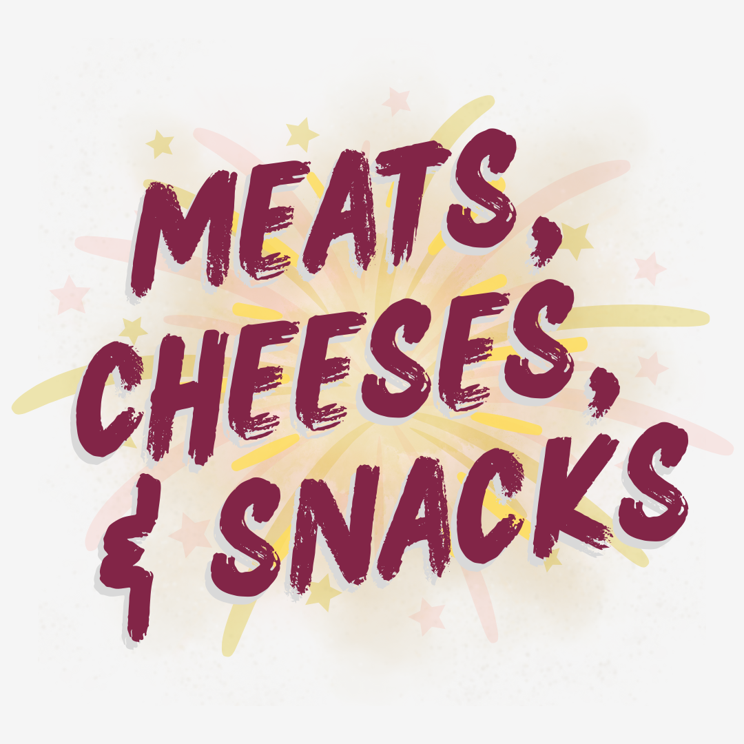 Meats, Cheeses, and Snacks