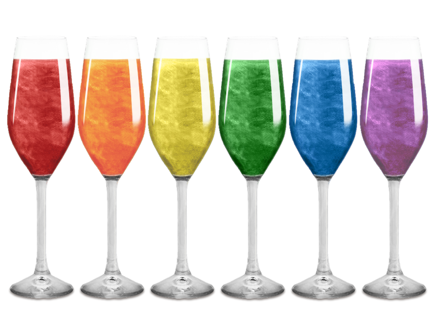 The Glitter Lab 'Rainbow' Drink Glitter Bombs