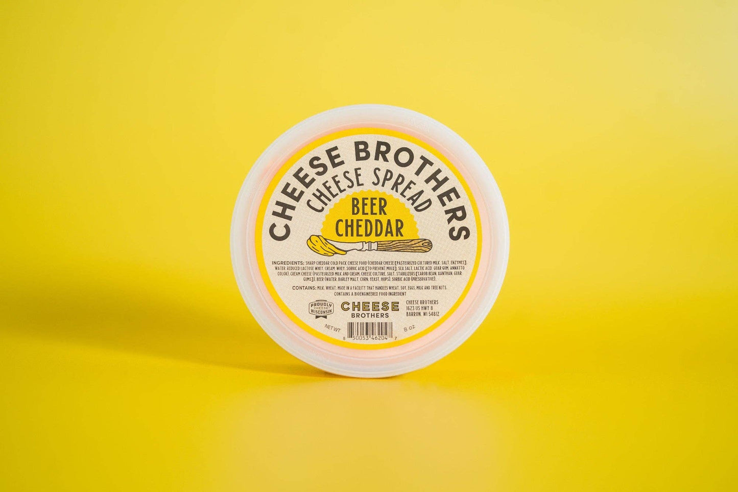 Cheese Brothers Beer Cheddar Cheese Spread, Wisconsin