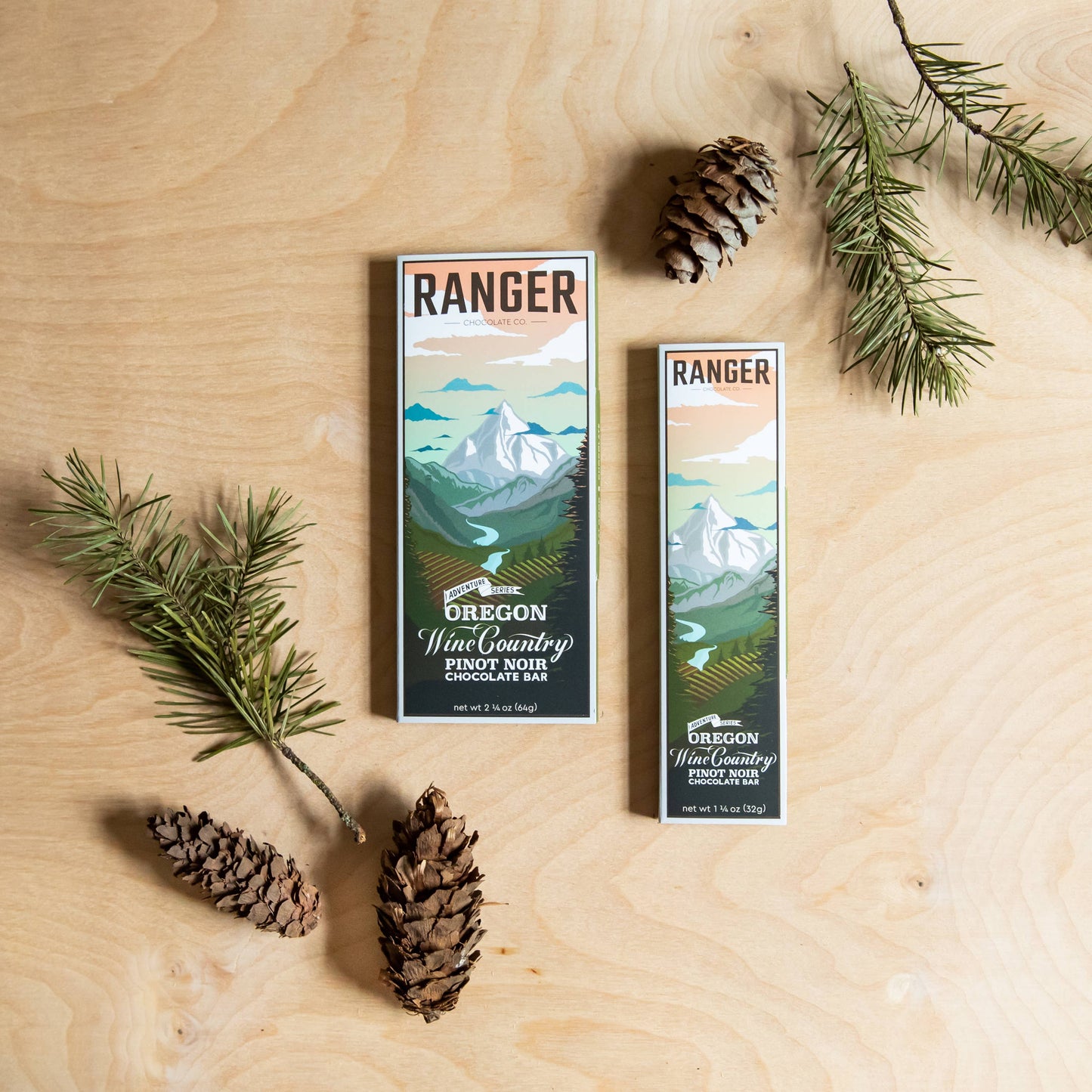 Ranger Chocolate Co. 'Oregon Wine Country' Pinot Noir Chocolate Bar, Oregon