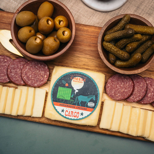 Cheese Brothers "Precious Cargo" Horseradish Cheddar, Wisconsin