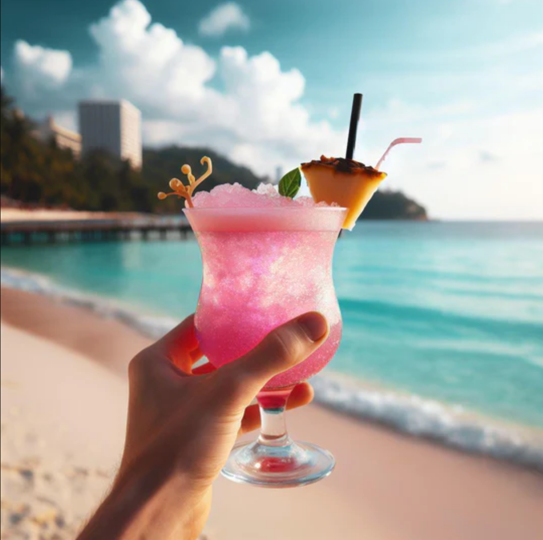 The Glitter Lab 'Pink' Drink Glitter Bombs