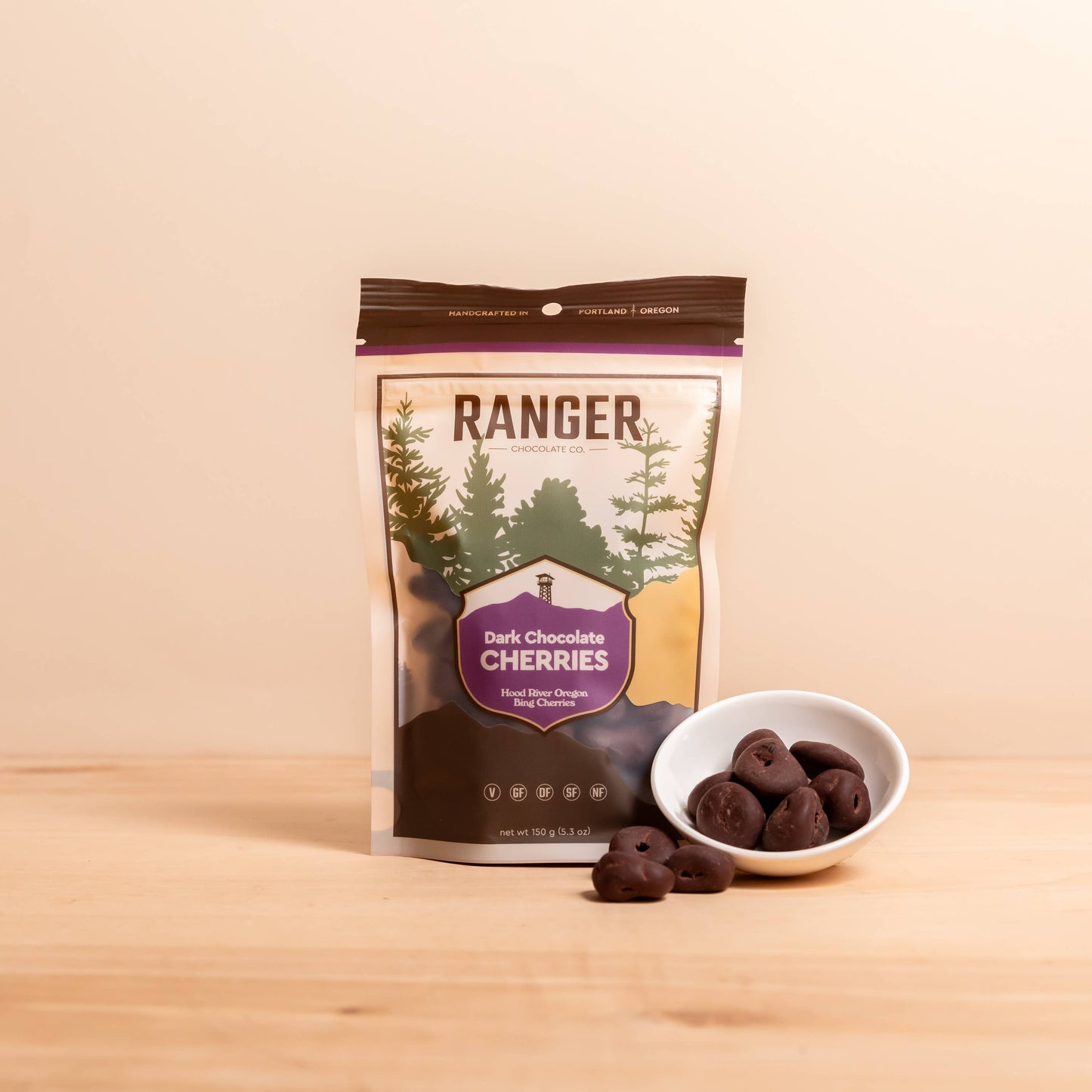 Ranger Chocolate Co. Dark Chocolate Cherries