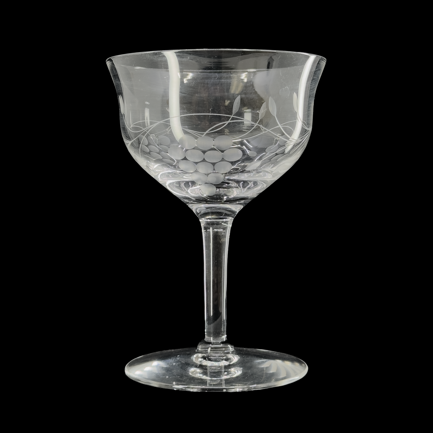 1965-2 Champagne Coupe by Seneca Glass Company
