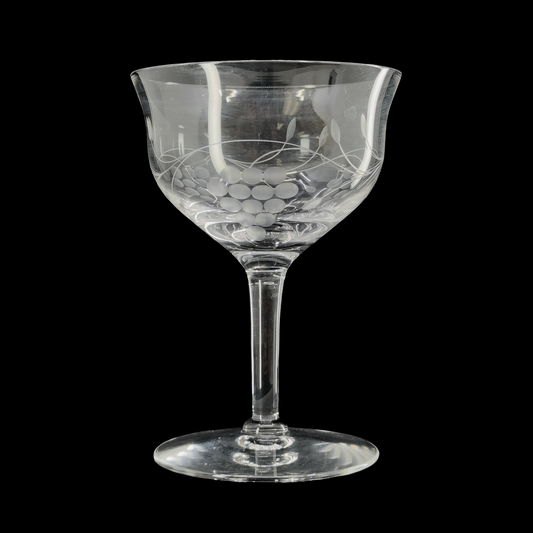 1965-2 Champagne Coupe by Seneca Glass Company