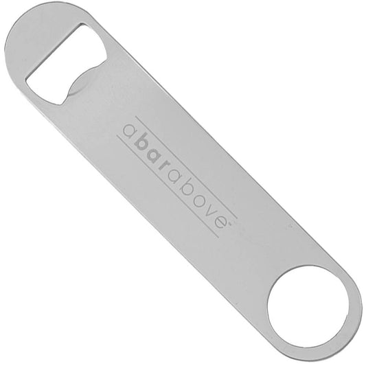 A Bar Above Bar Blade Bottle Opener, Stainless Steel