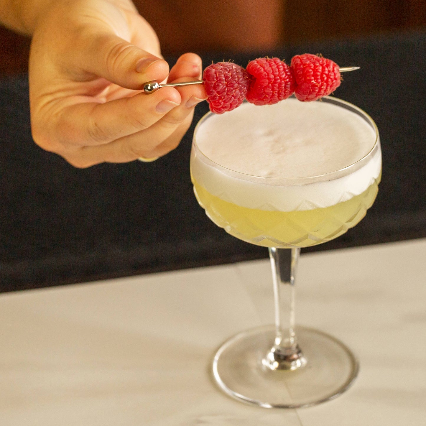 A Bar Above Stainless Cocktail Picks for Garnishes