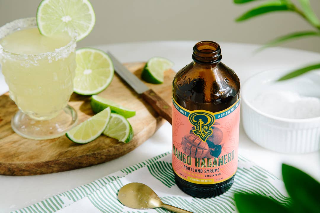 Portland Syrups Mango Habanero Syrup, Oregon