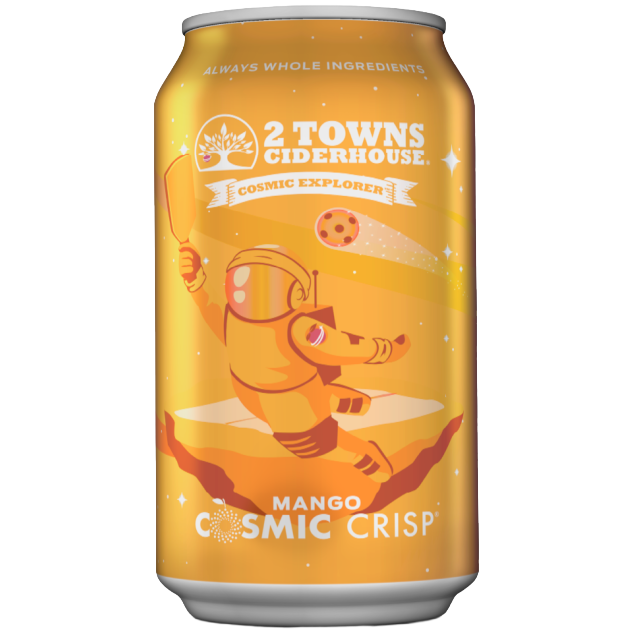 2 Towns Ciderhouse 'Mango Cosmic Crisp' Cider, Oregon