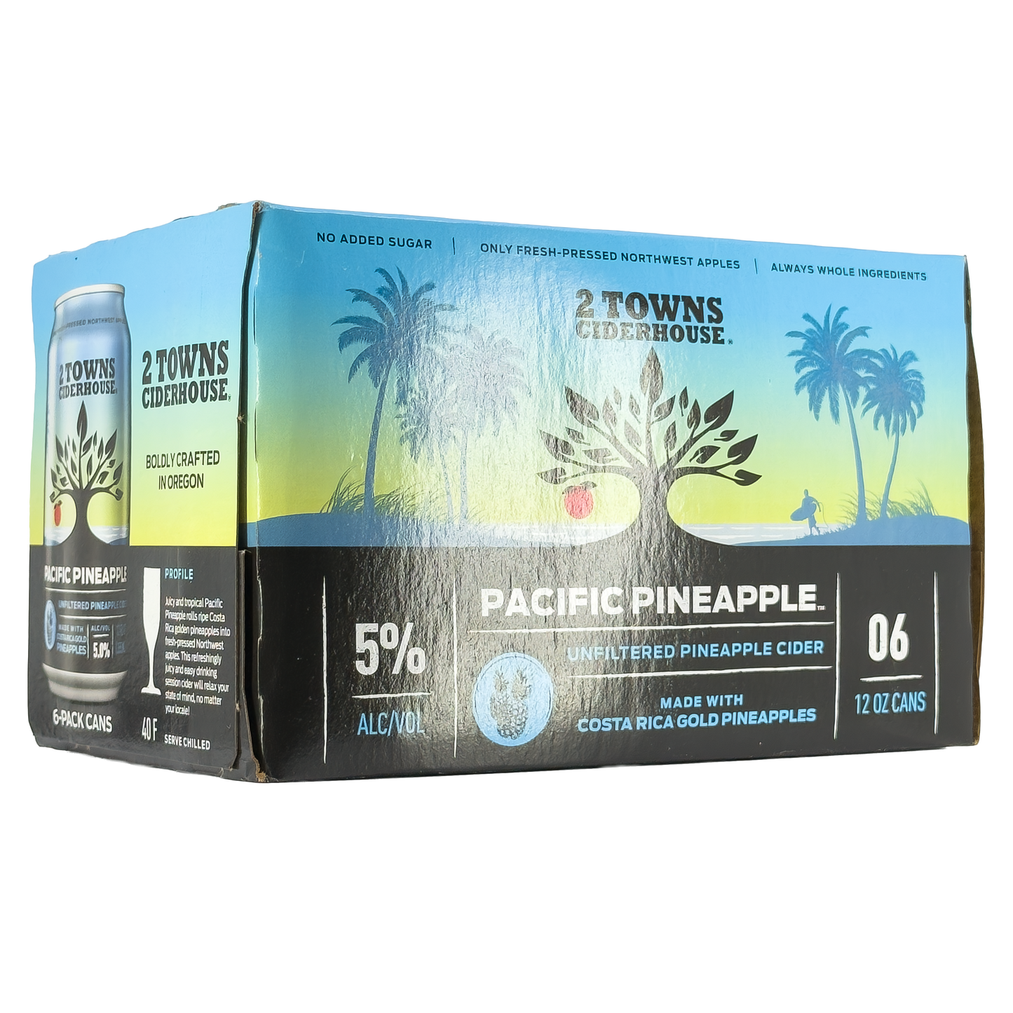 2 Towns Ciderhouse 'Pacific Pineapple' Cider, Oregon