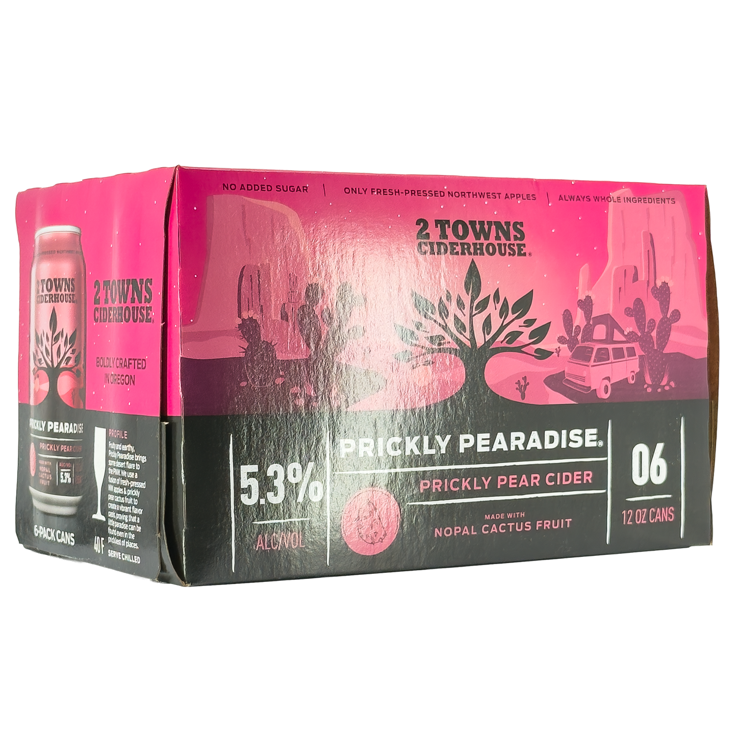 2 Towns Ciderhouse 'Prickly Pearadise' Cider, Oregon