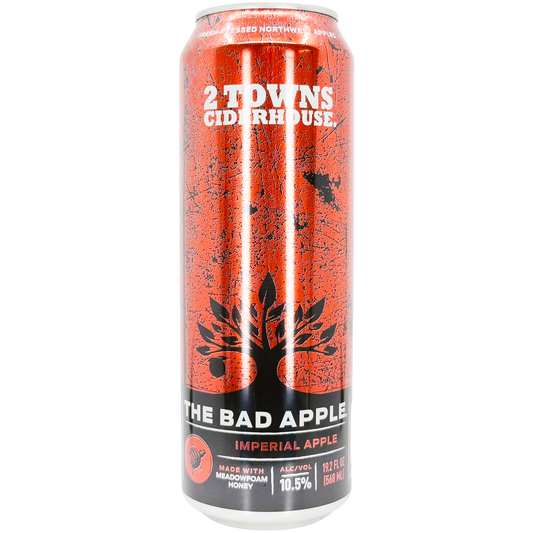 2 Towns Ciderhouse 'The Bad Apple' Imperial Hard Cider, Oregon