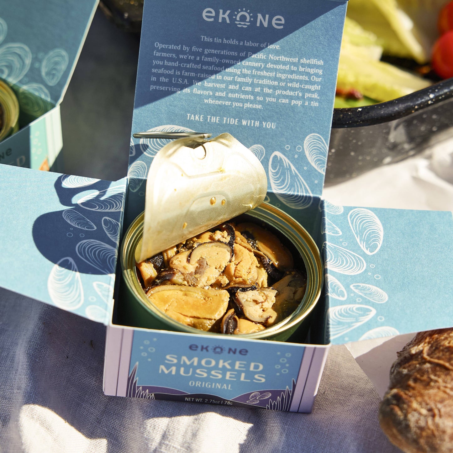 Ekone Smoked Mussels, Washington