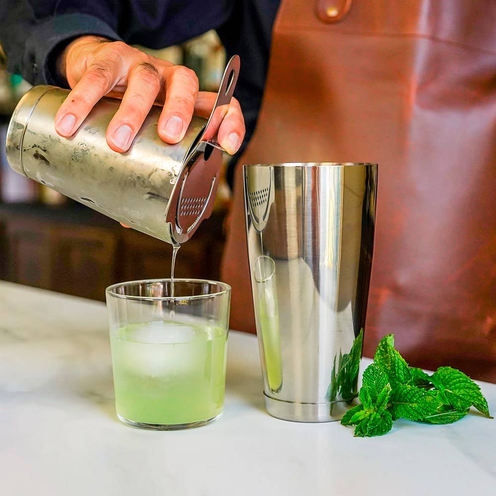 A Bar Above - Boston Shaker Set – Weighted/Weighted, Stainless Steel