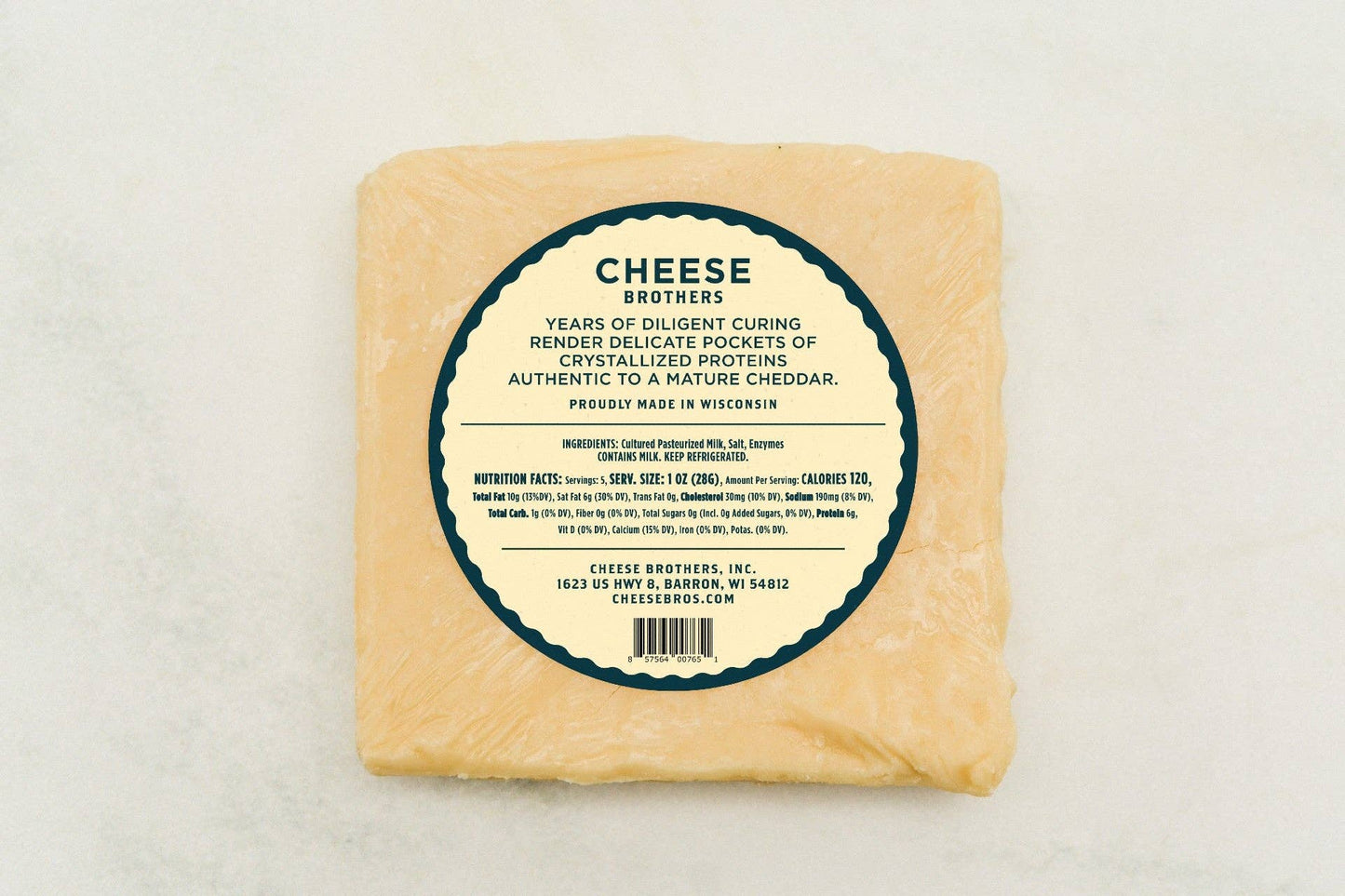 Cheese Brothers Limited Edition 19-Year-Aged Cheddar, Wisconsin