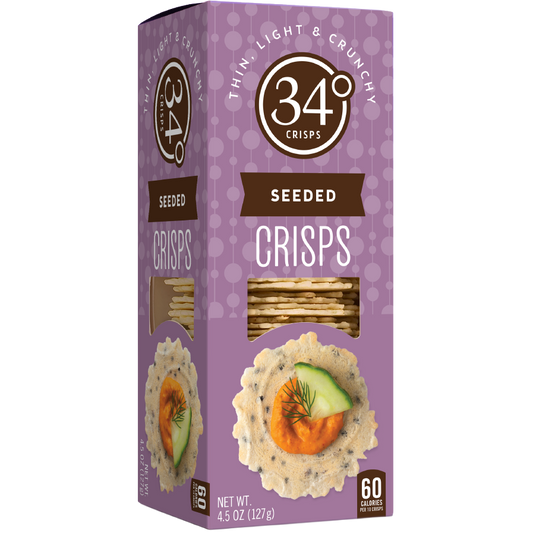 34 Degree 'Seeded Crisps' Crackers, Colorado