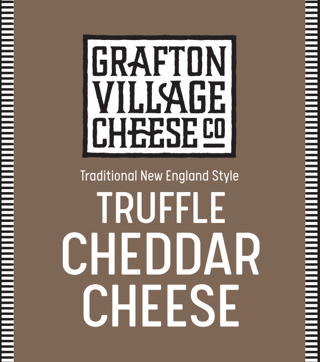 Vermont Farmstead Cheese Co. 'Grafton' Truffle Cheddar, Vermont