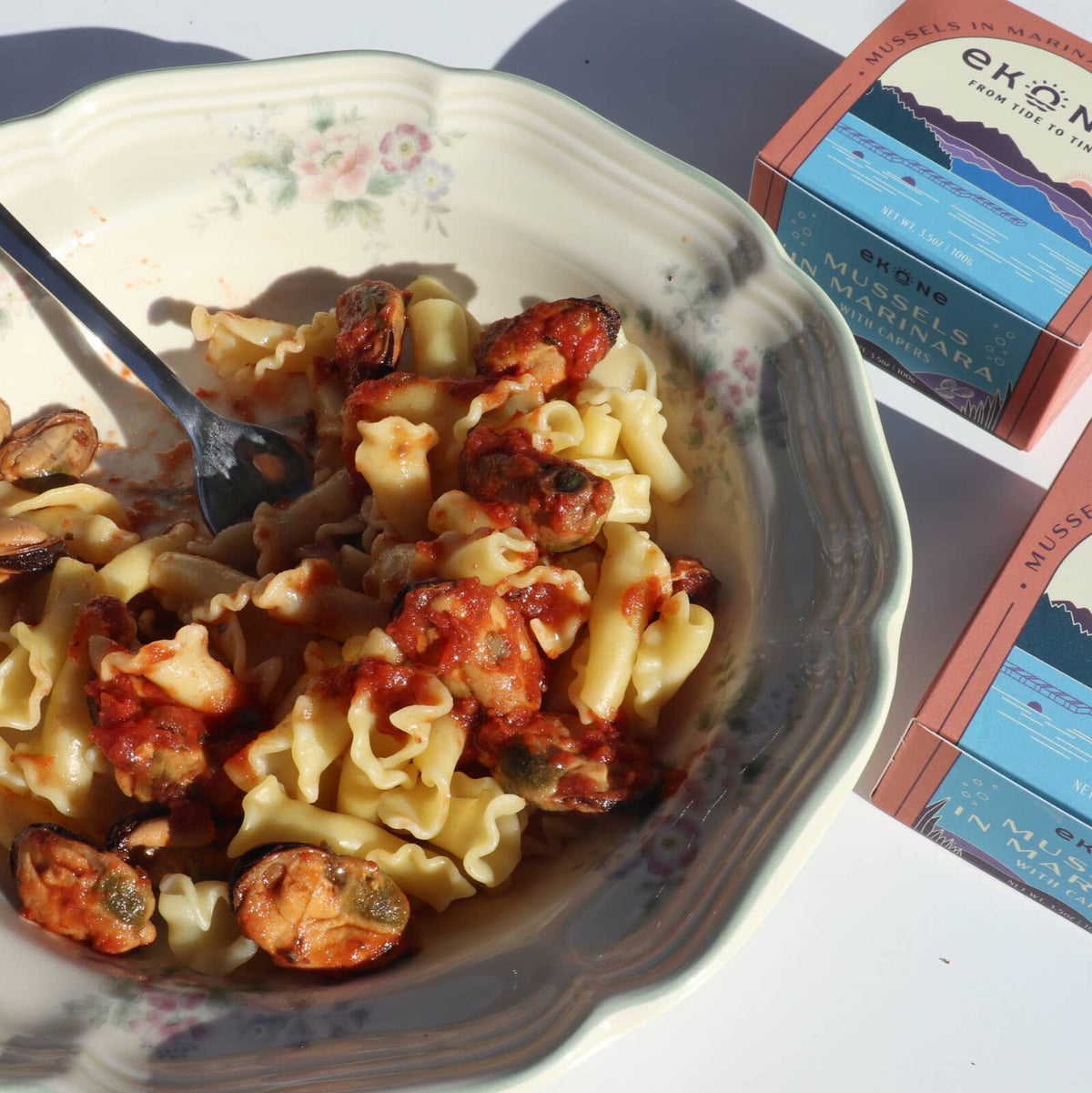 Ekone - Mussels in Marinara with Capers