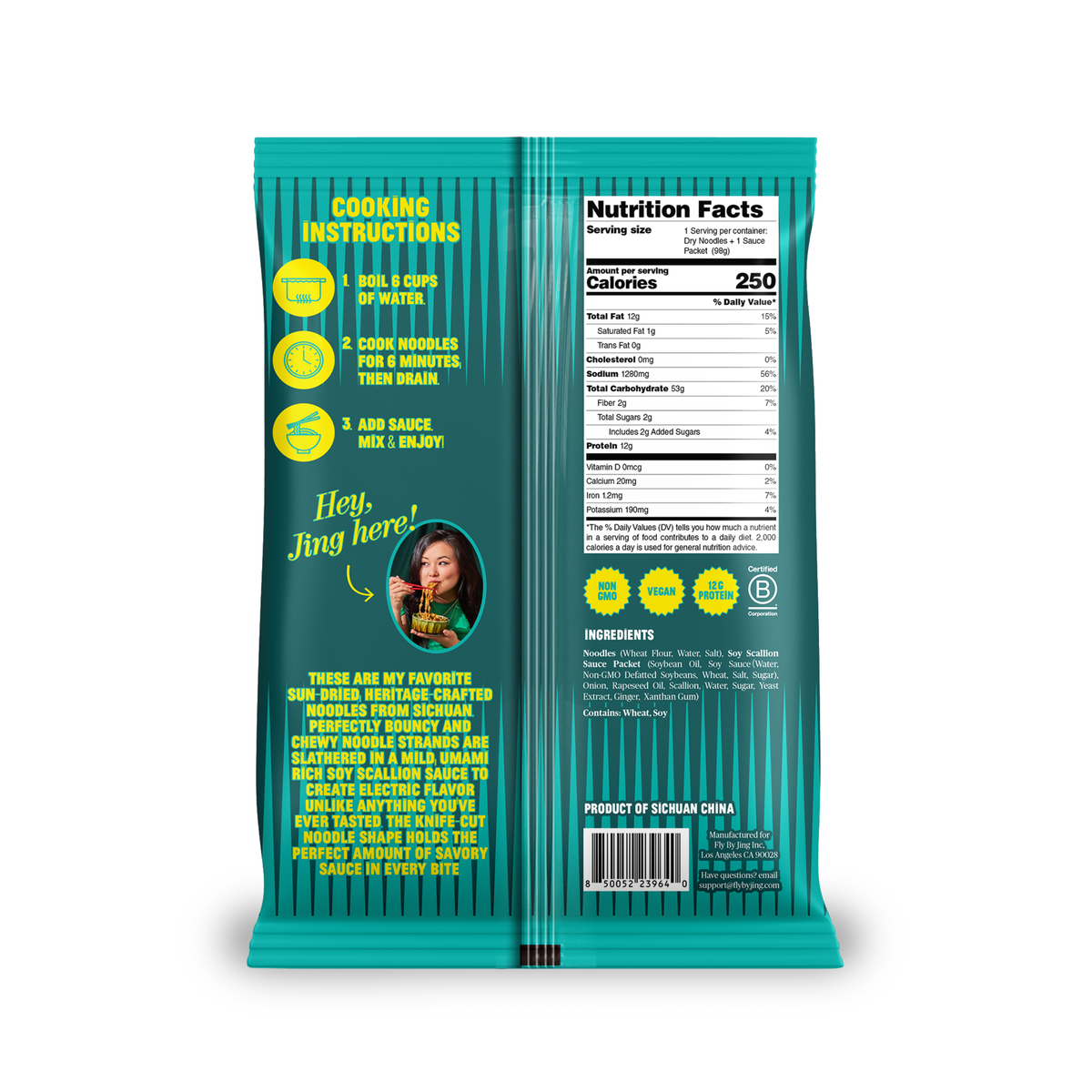Fly By Jing - Classic Soy Noodles