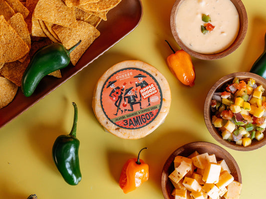 Cheese Brothers Smoked 3 Amigos Spicy Gouda, Wisconsin