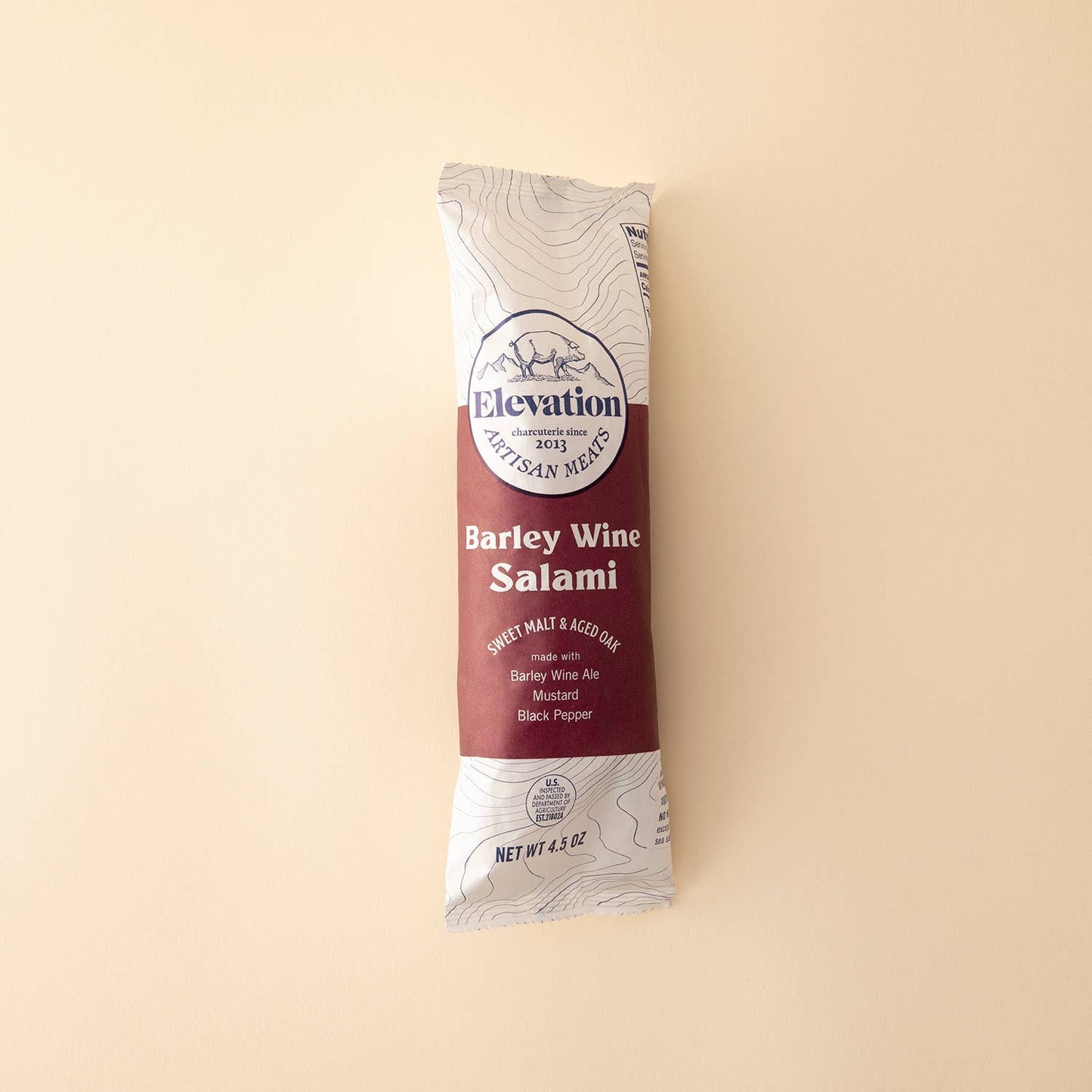 Elevation Meats 'Barley Wine' Salami, Colorado