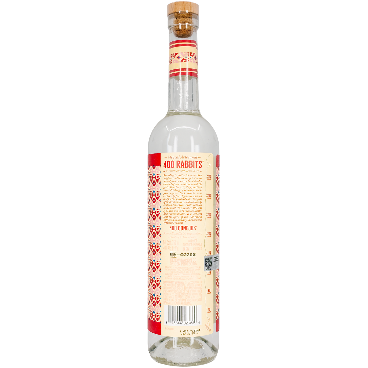 400 Conejos Espadin - Cuishe Mezcal Joven, Oaxaca, Mexico