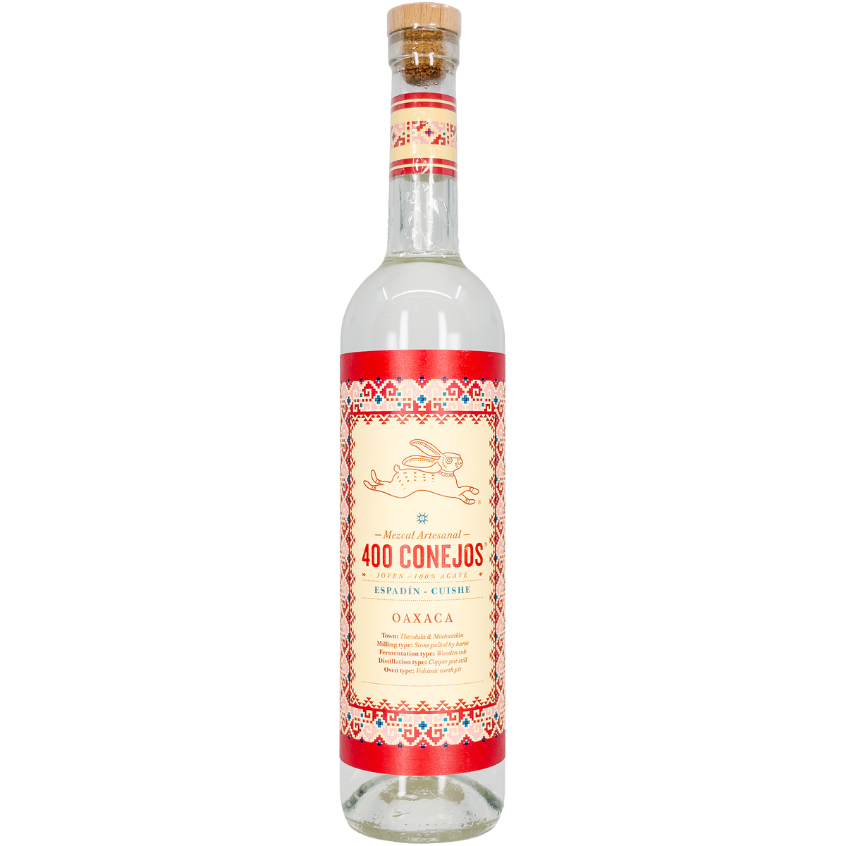 400 Conejos Espadin - Cuishe Mezcal Joven, Oaxaca, Mexico