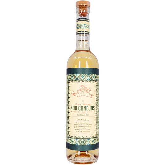 400 Conejos Espadin Mezcal Reposado, Oaxaca, Mexico
