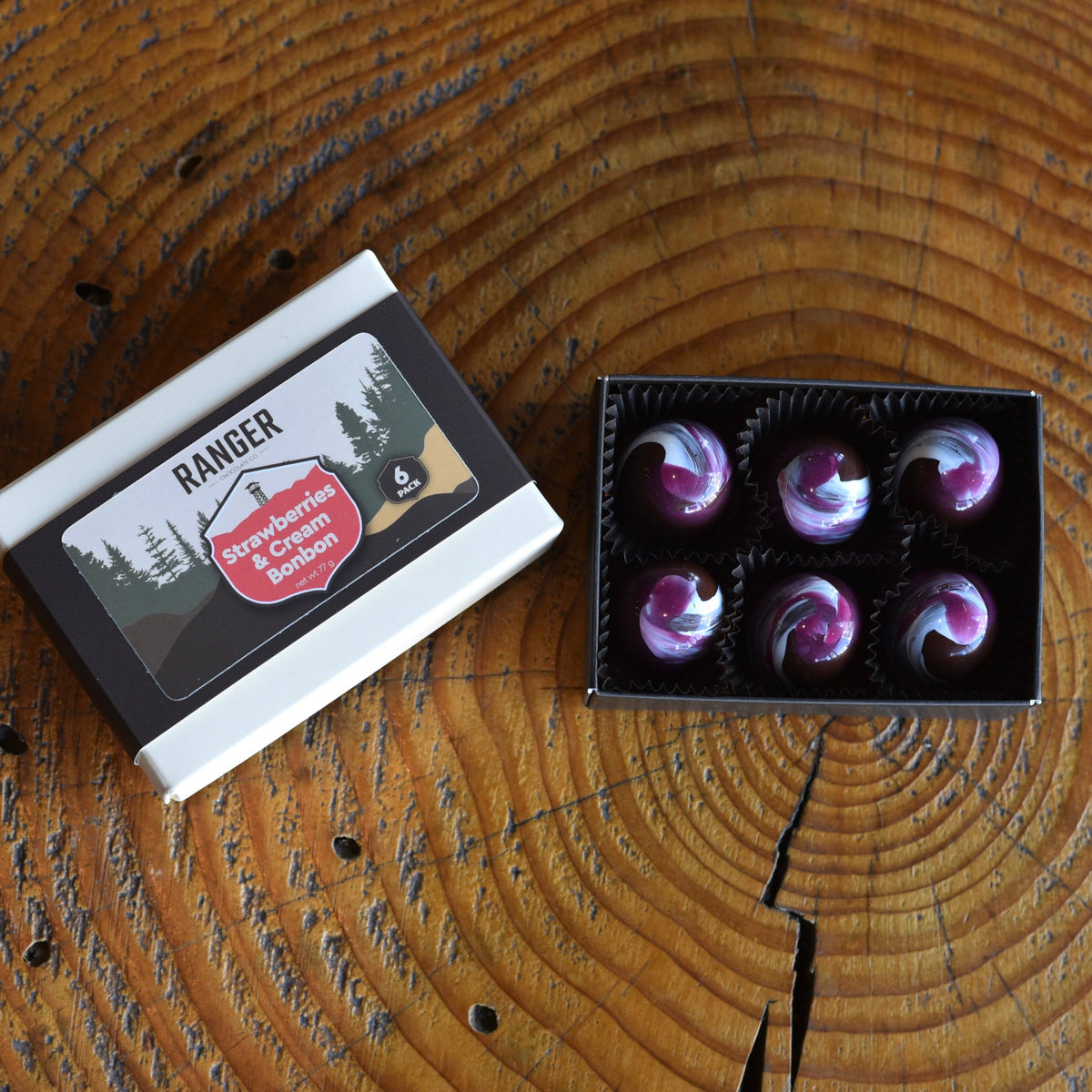 Ranger Chocolate Co. - Strawberries & Cream Bonbon
