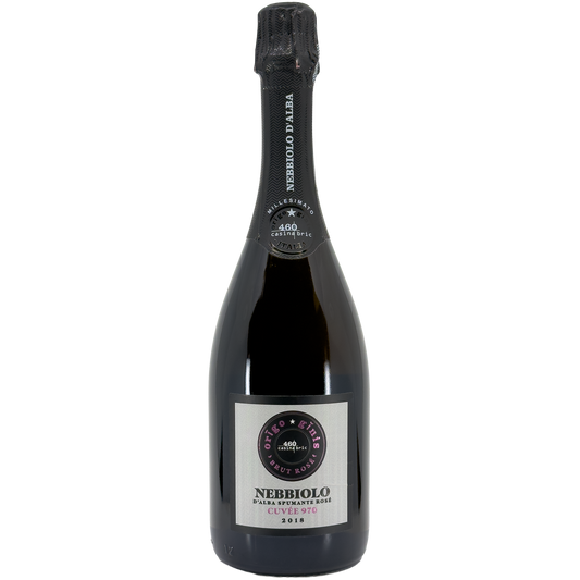 460 Casina Bric Origo Ginis 'Cuvee 970' Nebbiolo d'Alba Spumante Rose, Piedmont, Italy