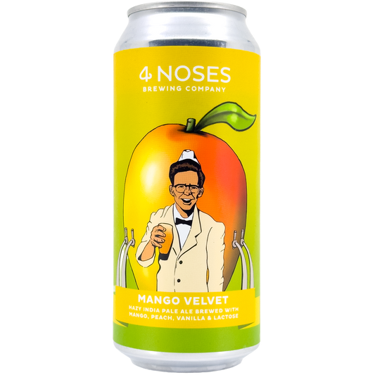 4 Noses Brewing 'Mango Velvet Milkshake' IPA Beer, Colorado