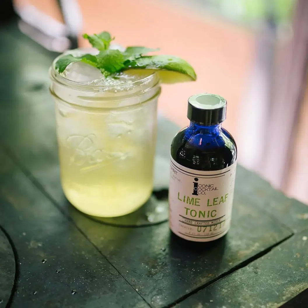 Iconic Cocktail Co. Lime Leaf Tonic Handcrafted Cocktail Mixer, Arizona