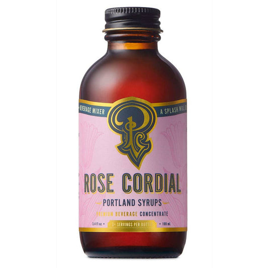 Portland Syrups Rose Cordial Syrup, Oregon