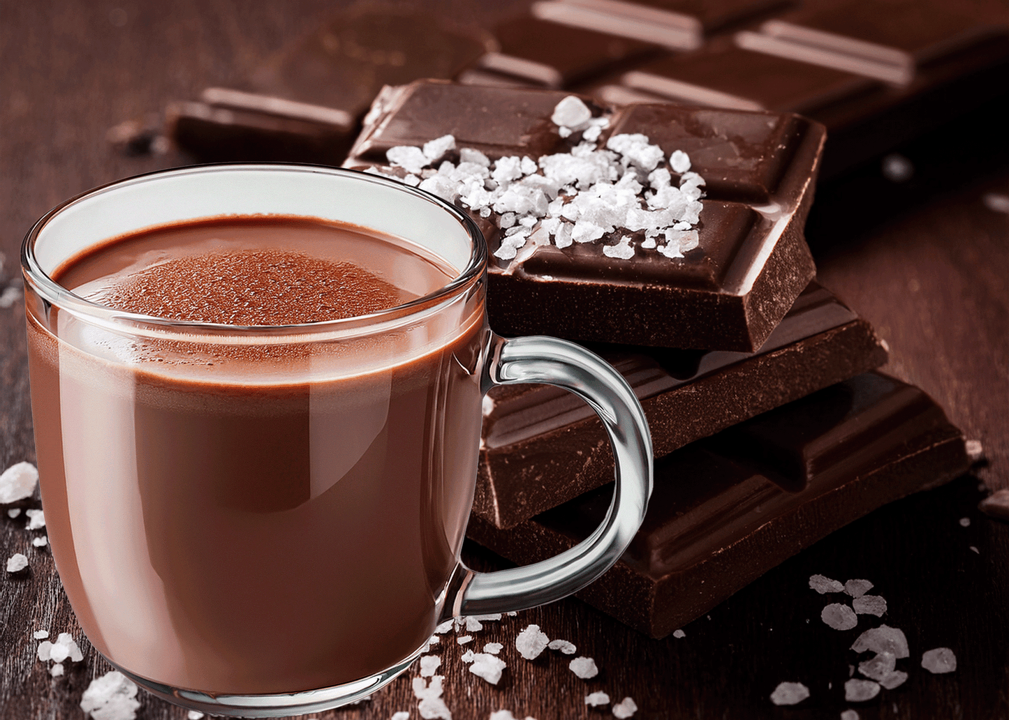 Old Town Spice Shop Dark Chocolate Sea Salt Hot Cocoa Hot Chocolate Mix, Colorado
