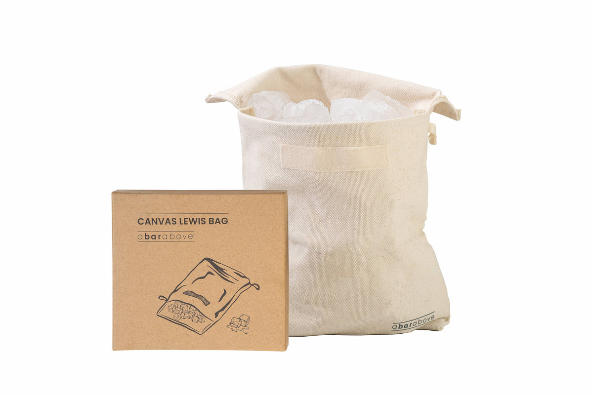 A Bar Above - Lewis Bag for Crushing Ice, Natural Canvas