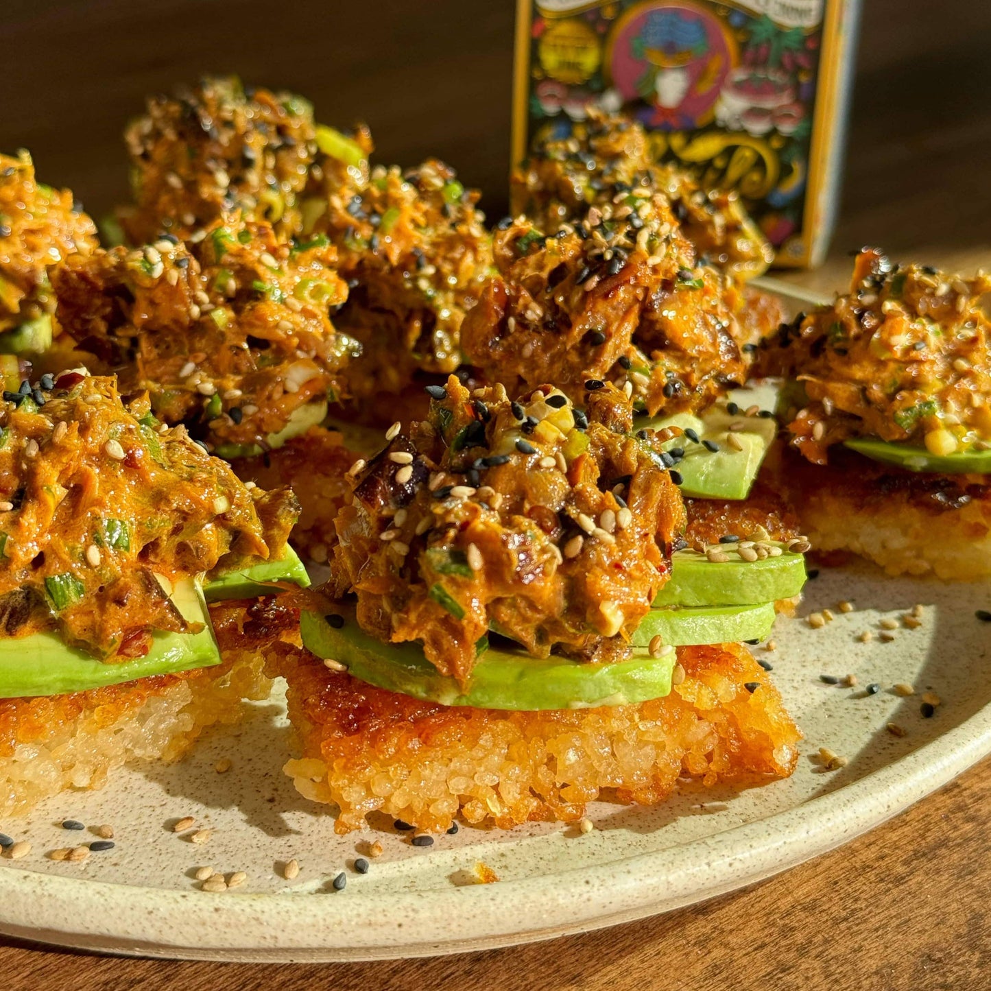 Fishwife Smoked Salmon with Sweet & Spicy Fly By Jing Zhong