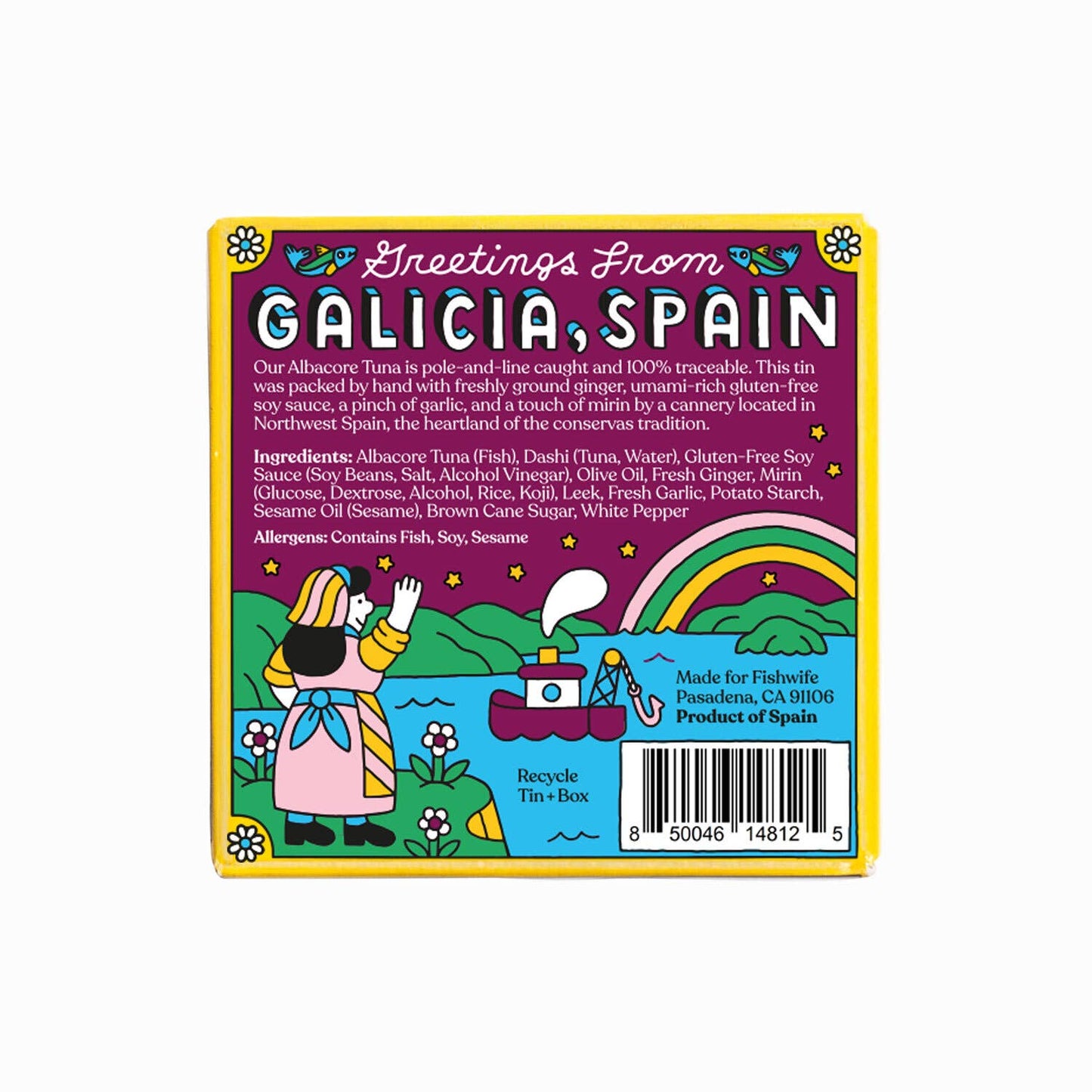 Fishwife Albacore Tuna with Soy Ginger, Spain