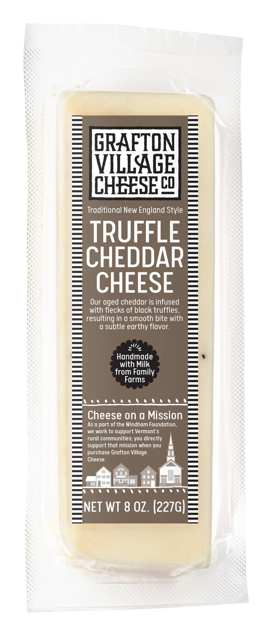 Vermont Farmstead Cheese Co. 'Grafton' Truffle Cheddar, Vermont