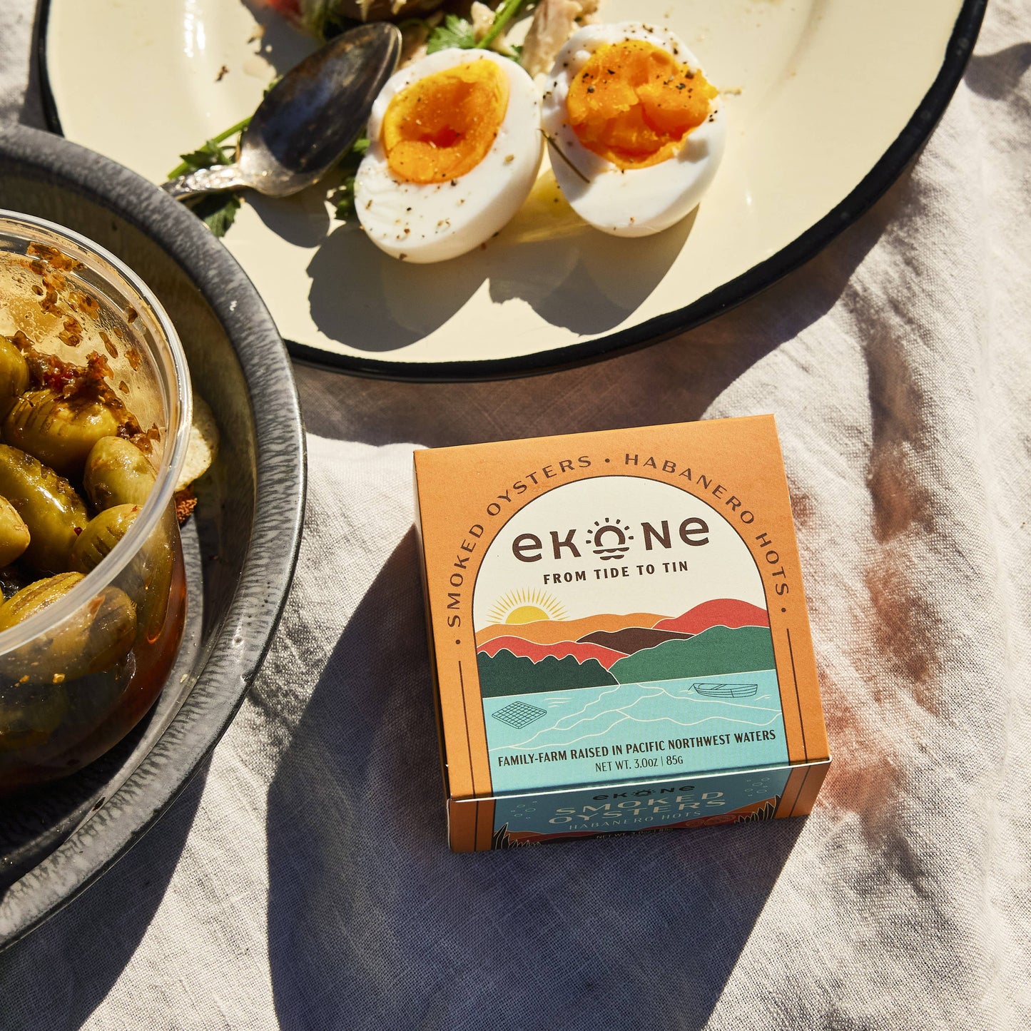 Ekone Habanero Smoked Oysters, Washington