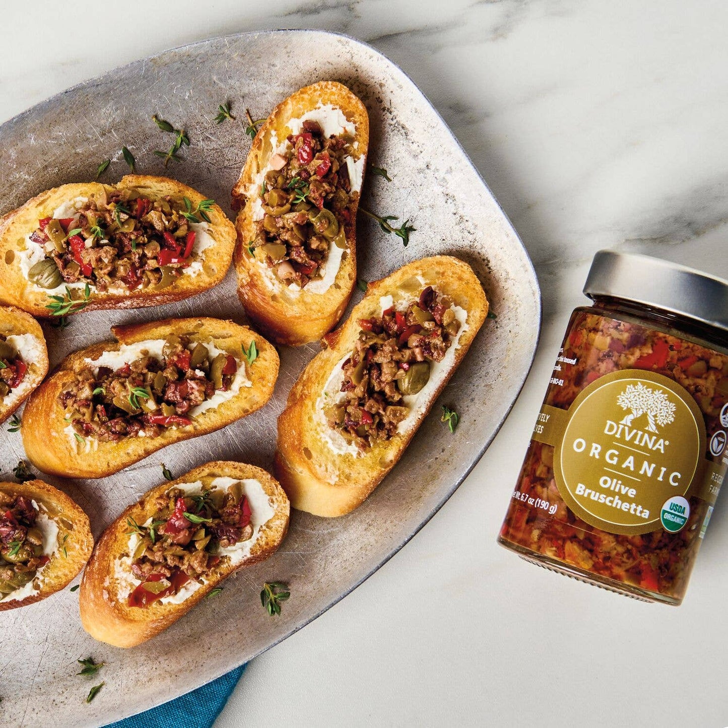 Divina Organic Olive Bruschetta