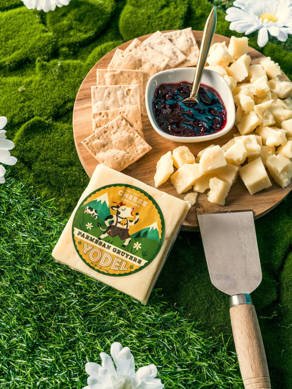 Cheese Brothers Yodel Parmesan Gruyere, Wisconsin