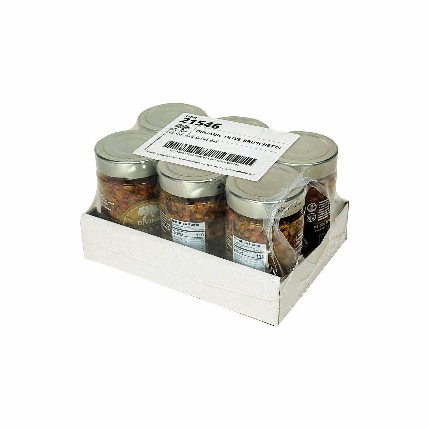Divina Organic Olive Bruschetta