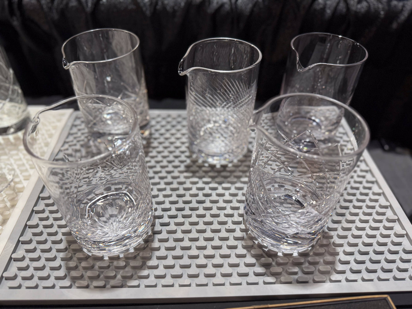 A Bar Above Cocktail Mixing Beaker