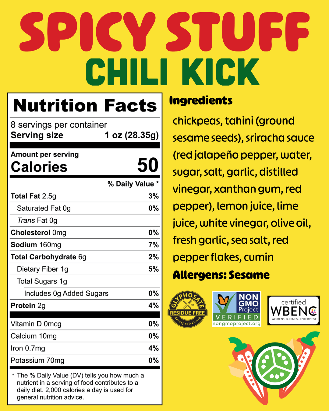 Hummus Goodness 'Spicy Stuff' Hummus, Michigan