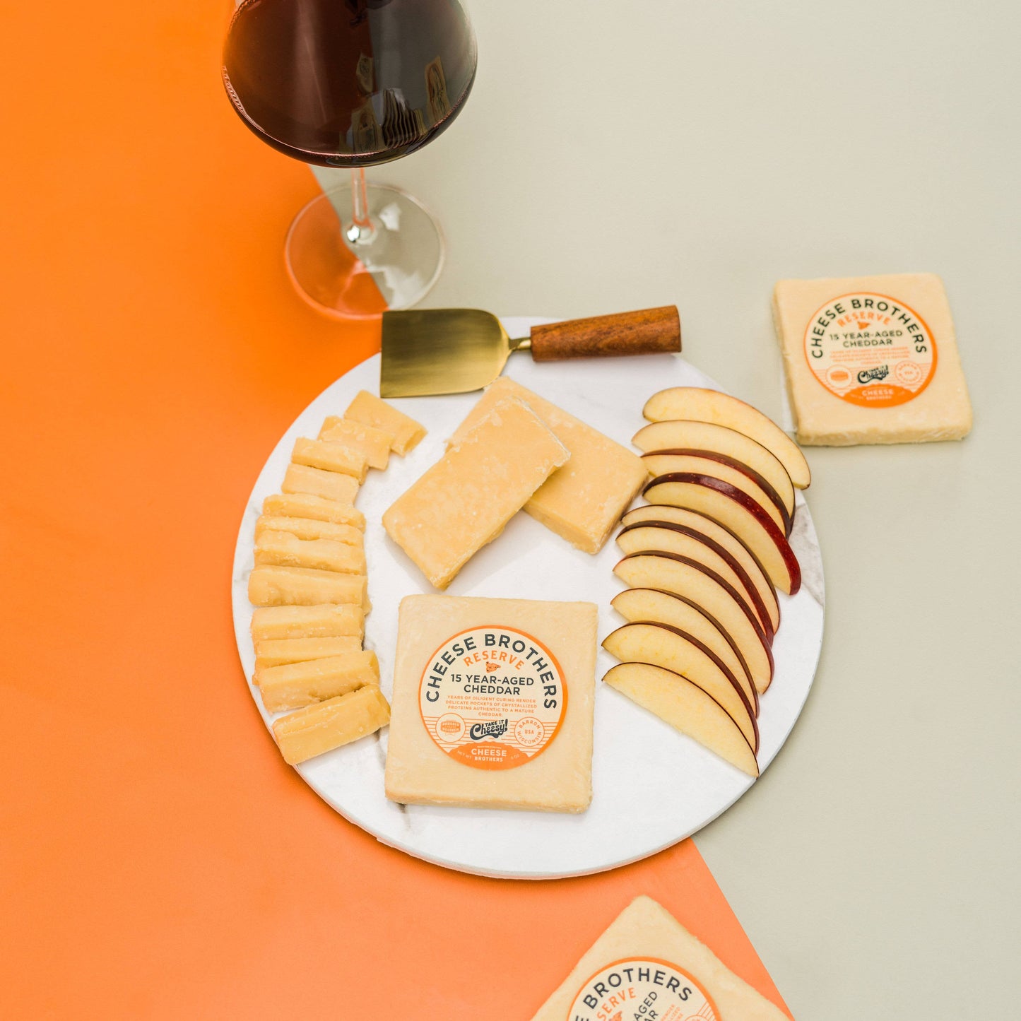 Cheese Brothers 15-Year-Aged Cheddar, Wisconsin