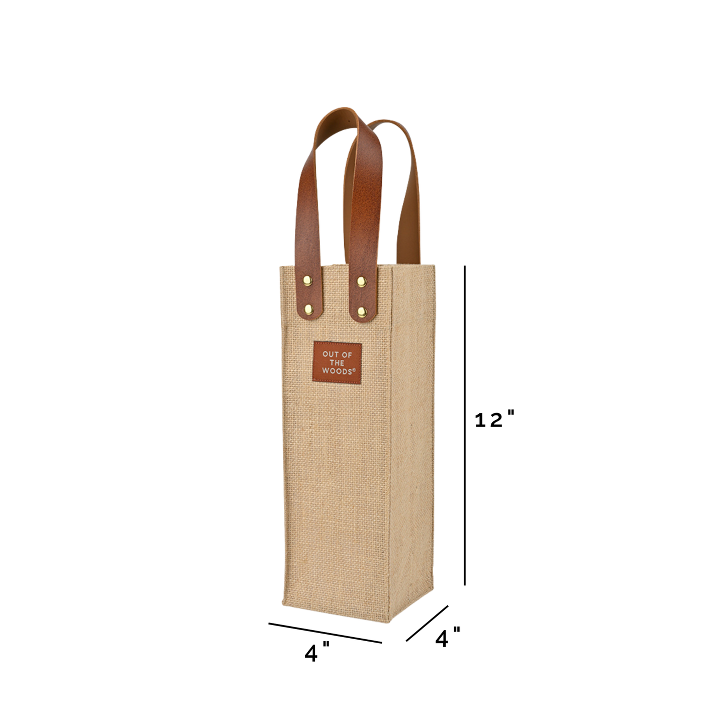 Out of the Woods 'Jute' Wine Tote