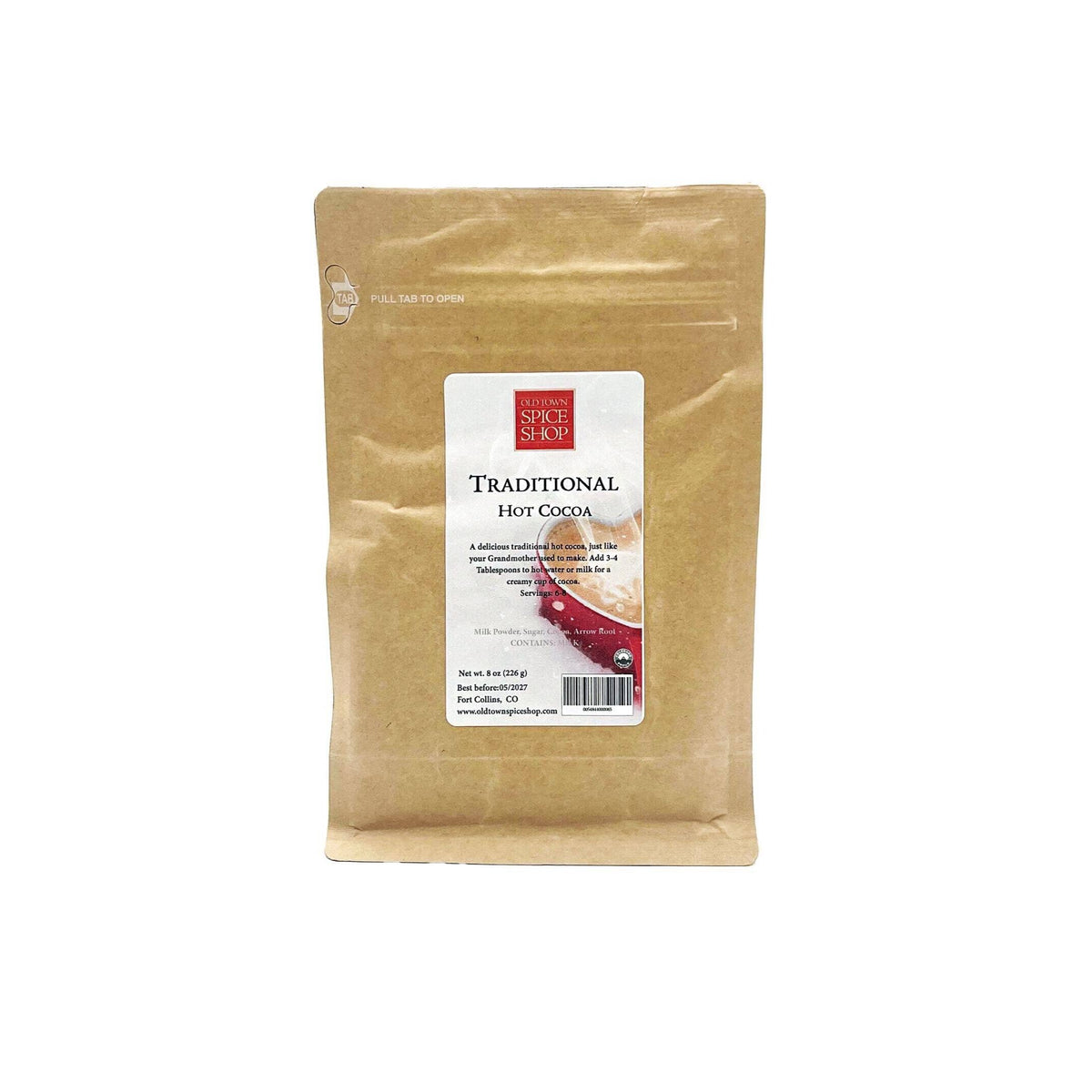 Old Town Spice Shop Traditional Hot Chocolate Mix, Colorado