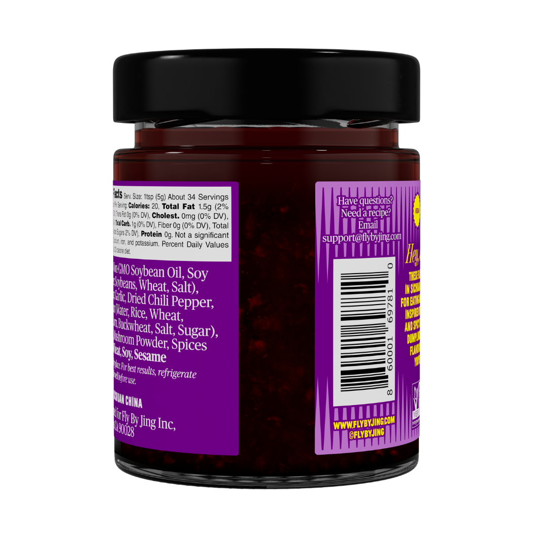 Fly By Jing - Sweet + Spicy Sichuan Chili Sauce